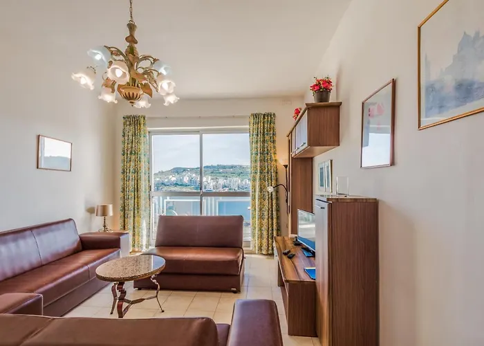 Bayview 2 Bedroom Seaview With Large Terrace With Panoramic Views - By Getawaysmalta St. Paul's Bay