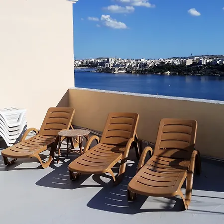 Appartement Bayview 2 Bedroom Seaview With Large Terrace With Panoramic Views - By Getawaysmalta