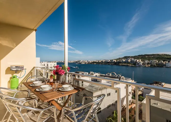 Appartement Bayview 2 Bedroom Seaview With Large Terrace With Panoramic Views - By Getawaysmalta