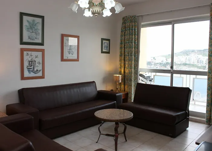 Bayview 2 Bedroom Seaview With Large Terrace With Panoramic Views - By Getawaysmalta Lejlighed San Pawl il-Baħar