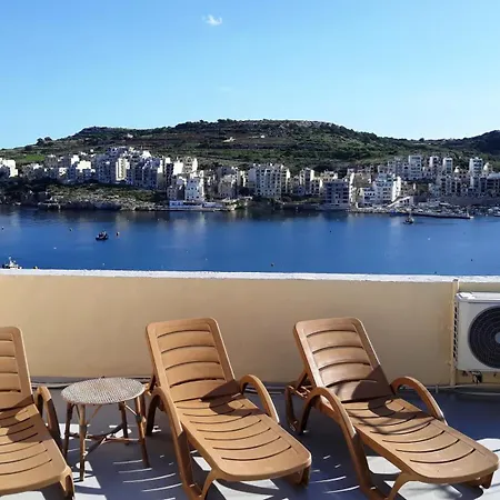 شقة Bayview 2 Bedroom Seaview With Large Terrace With Panoramic Views - By Getawaysmalta