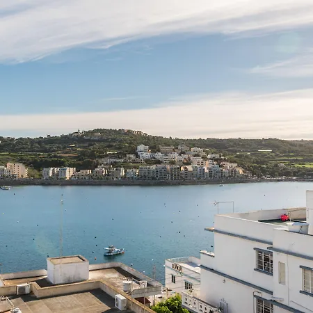 Bayview 2 Bedroom Seaview With Large Terrace With Panoramic Views - By Getawaysmalta شقة *